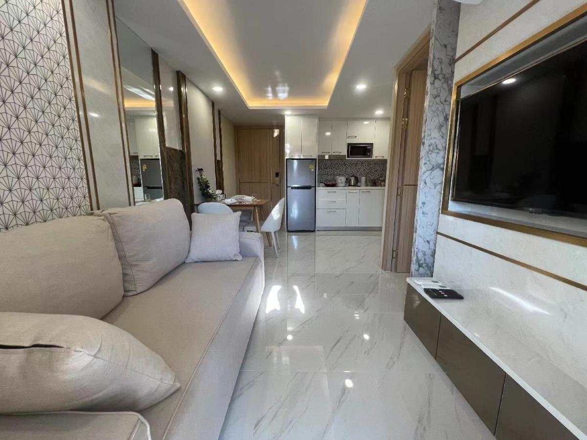 Romantic Beach Apartment芭堤雅水系高档酒店式公寓可做饭 Jomtien Beach Εξωτερικό φωτογραφία